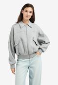 Soft Zip-Up Jacket - Iron Grey Melange / M