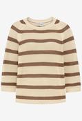 Nala Striped Knit Jumper - Taupe/Cream / 42 image