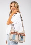 Double Pocket Crossbody bag - Beige / F/S image