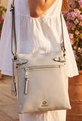 Double Pocket Crossbody Bag - Off White / F/S image
