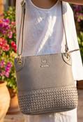 Woven Design Crossbody Bag image