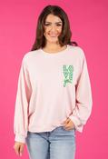 Love Relaxed Fit Jumper - Pink / F/S image