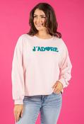 J'Adore Jumper - Pink / F/S image