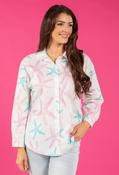 Starfish Print Shirt - White Mix / F/S image