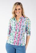 Floral Print Blouse - Pink / 14 image