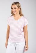 Lacey Striped Knit Top - Lilac Mix / 12 image