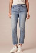 "Ab"solution Slim Straight Leg Jean - Denim / 6 image