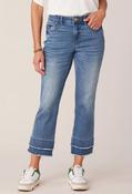 "Ab"solution® Mid-Rise Kick Flare Jeans - Denim / 16 image