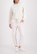 Rhinestone Detail Joggers - Cream / 44 image