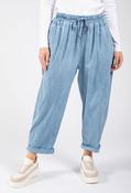 Washed Barrel Jogger - Blue / F/S image