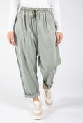 Washed Barrel Jogger - Khaki / F/S image