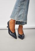 Curved Court Heel - Navy / 41 image
