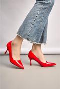 Lacquer Look Heel - Red / 39 image