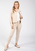 Corner Faux Suede Jacket - Beige / 16