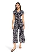 Printed Wrap Jumpsuit image