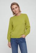 Round Neck Knit Jumper - Lime / 36 image