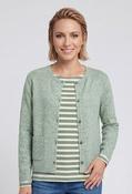 Long Sleeve Cardigan - Sage Mix / 46