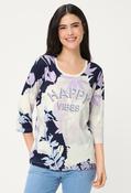 Happy Vibes Top - Purple Rose / 42 image