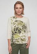 Abstract Print Top - Green / 38 image
