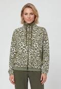 Printed Zip-Up Jacket - Green / 46 image