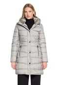 Wadding Quilted Coat - Silver Cloud / 36 image