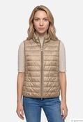 Wadding Quilted Gilet - Pastel Sand / 44