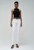 Secret Push In Straight Jeans - White / 31 image