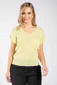 Lurex Knit Short Sleeve Top image