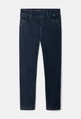 Angelika Thermo Pull On Jeans - Blue Black / 40 image