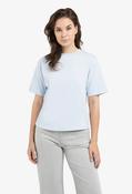 Boyfriend T-shirt in soft cotton - Blue / L image