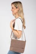 Flap Crossbody Bag - Taupe / F/S image
