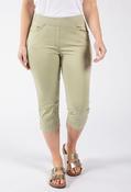 Pamina Pull On Capris - Green / 36 image