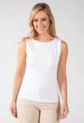 Jenny Sleeveless Top - White / 18 image