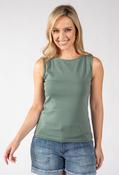 Jenny Sleeveless Top - Khaki / 10 image