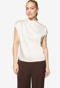 Satin Blouse - Cream / 44 image