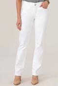 "Ab"solution® Booty Lift Straight Leg Jeans - White / 14 image