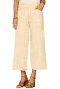 "Ab"solution® Skyrise Cropped Wide Leg Jeans - Cream / 10 image
