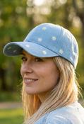 Daisy Baseball Cap - Blue / F/S image