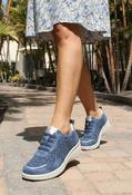 Laser Cut Trainer - Navy / 38