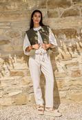 Relaxed Fit Knit Jumper - Ivory / M
