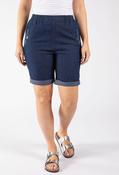 Pull On Denim Bermuda Shorts - Denim / 10 image