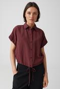 Flaneta Fine Striped Blouse - cherry jam / 40 image