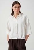 Fotori Loose-fit blouse - Milk / 36 image