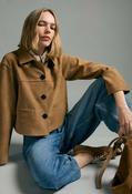 Henso Boxy short jacket - ginger bread / 36