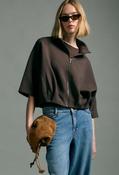 Galtos Sculptural Zip-Up Jacket - Affogato / 38 image