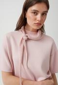 Alisie Fine Knit Scarf - Rose Tint / One