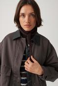 Alisie Fine Knit Scarf - Affogato / One