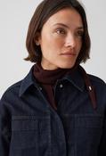 Alisie Fine Knit Scarf - cherry jam / One