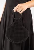 Studded Bracelet Bag - Black / F/S