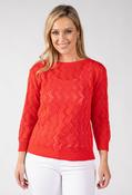 Ines Knit Jumper - Red / 14 image